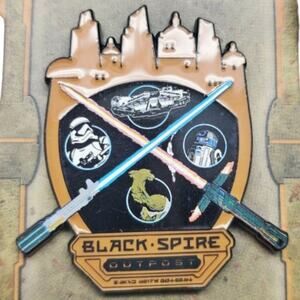 Disney Parks Star Wars Black Spire Outpost Enamel Pin NIP